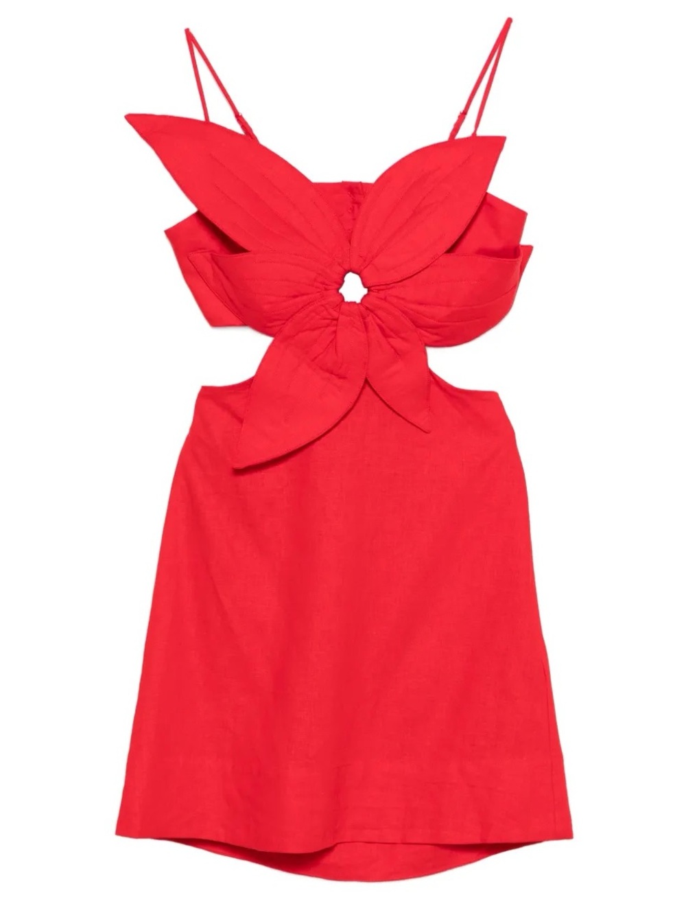 FARM Rio Cut-Out Mini Dress